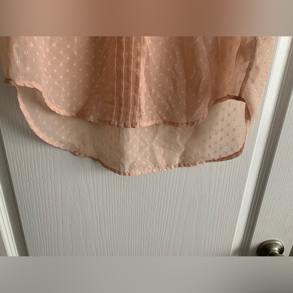 Daniel Rainn soft blush pink blouse size Small - Picture 8 of 9